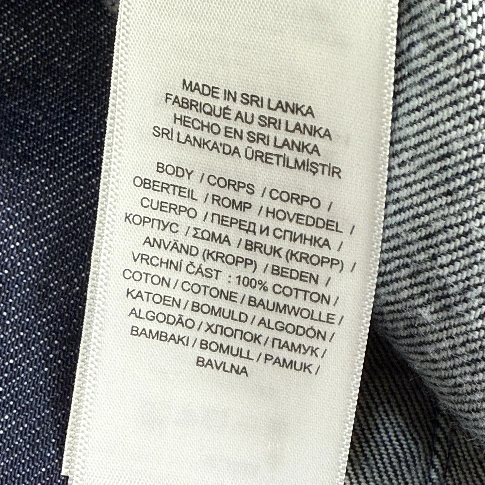 Ralph Lauren Women's Denim Blazer Crest Embossed Metal Buttons Blue‎ Size 6 NEW - Picture 8 of 9